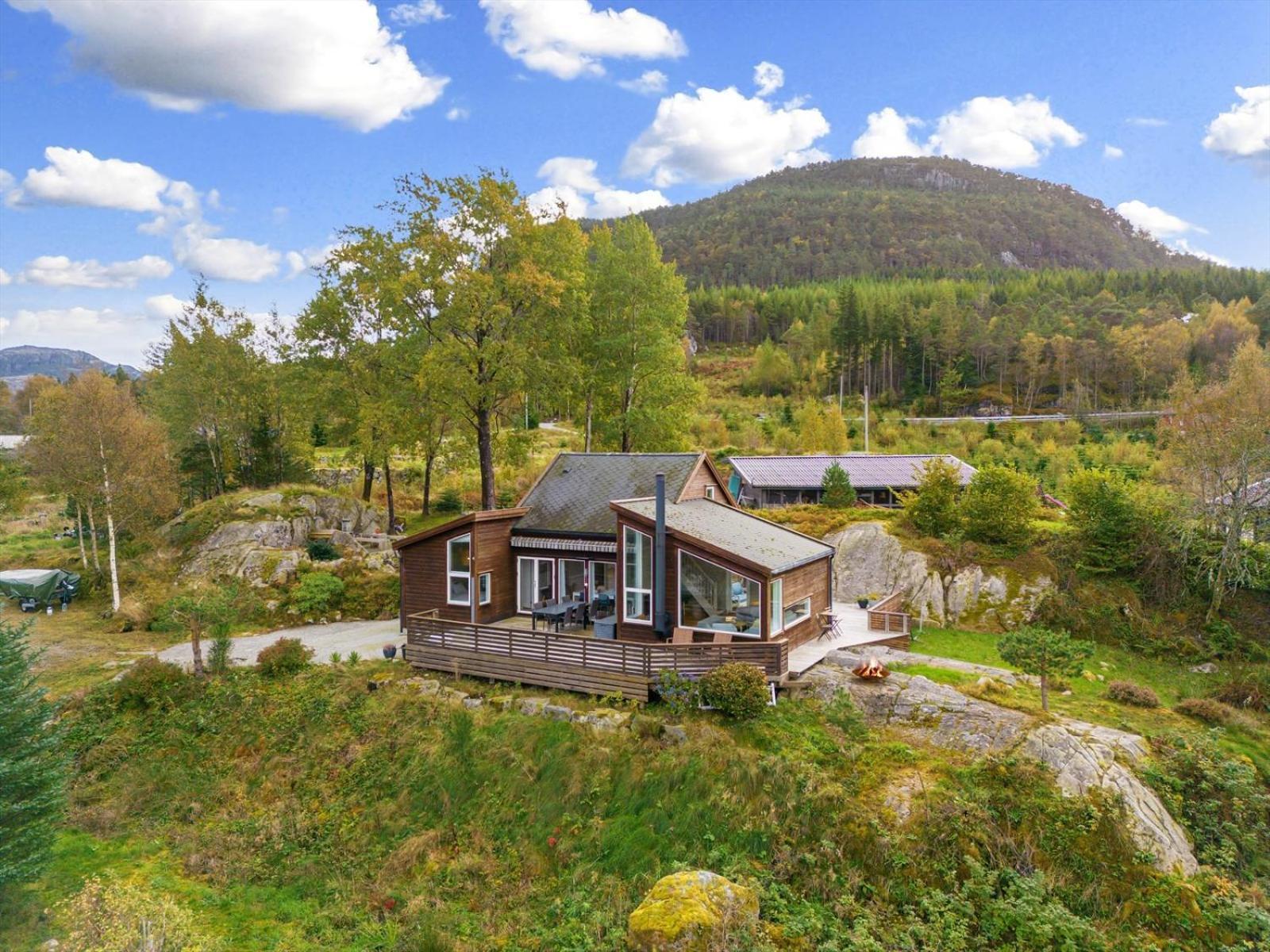 Charming House Located By The Fjord With The Pultpitrock Within Short Distance Villa Jorpeland Exterior photo